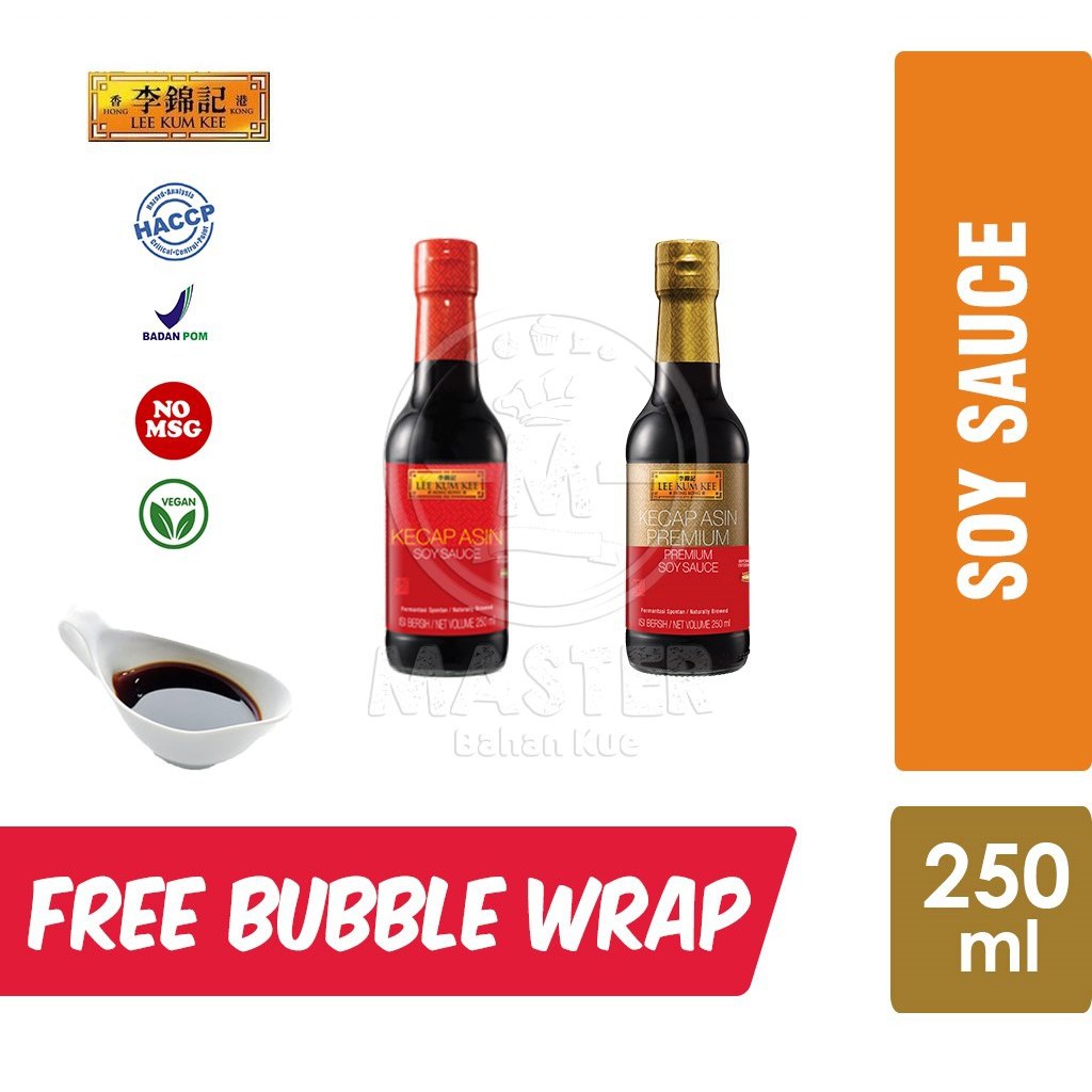 

Lee Kum Kee Soy Sauce / Kecap Asin Kacang Kedelai [Botol Kaca 250 ml]