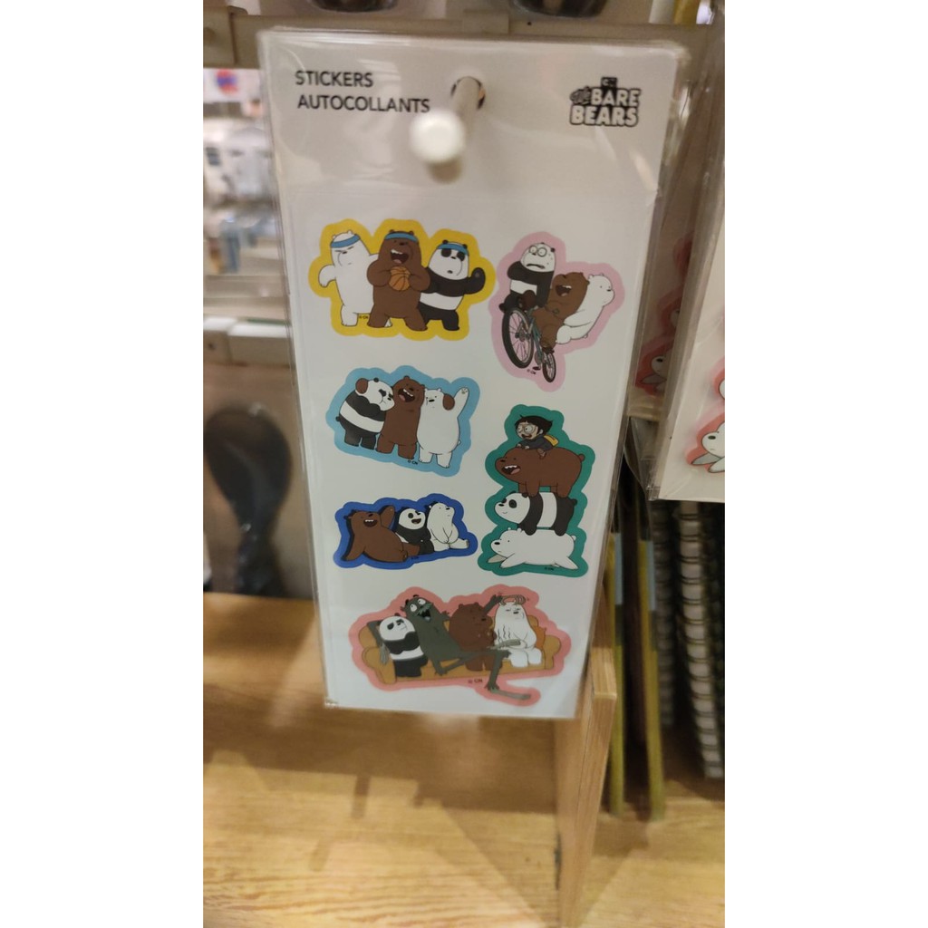 

STICKER STIKER LABEL HP LAPTOP KARTUN KARAKTER BARE BEARS