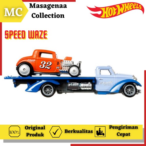 Mainan Mobil Mobilan Anak Hot Wheels Hotwheels Hotwheel Truck Truk Trailer Team Transport 32 Ford