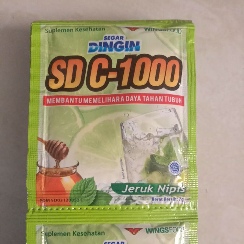 

DSMCUTTING - Segar Dingin Powder Minuman Bubuk 7 gr/ 12 pcs