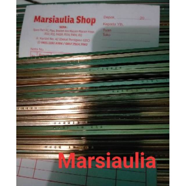 KAWAT LAS PERAK/TEMBAGA HARRIS USA ORIGINAL HARGA PER 1 KG (+- 70 batang)