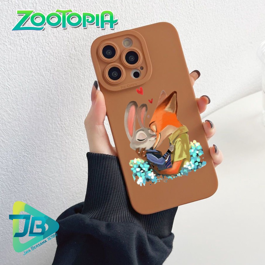 SOFTCASE CASE SILIKON PROCAMERA ZOOTOPIA OPPO VIVO SAMSUNG REALME XIAOMI IPHONE INFINIX ALL TYPE JB5635