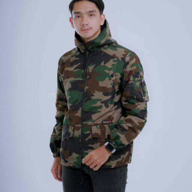 Jaket semi parka premium