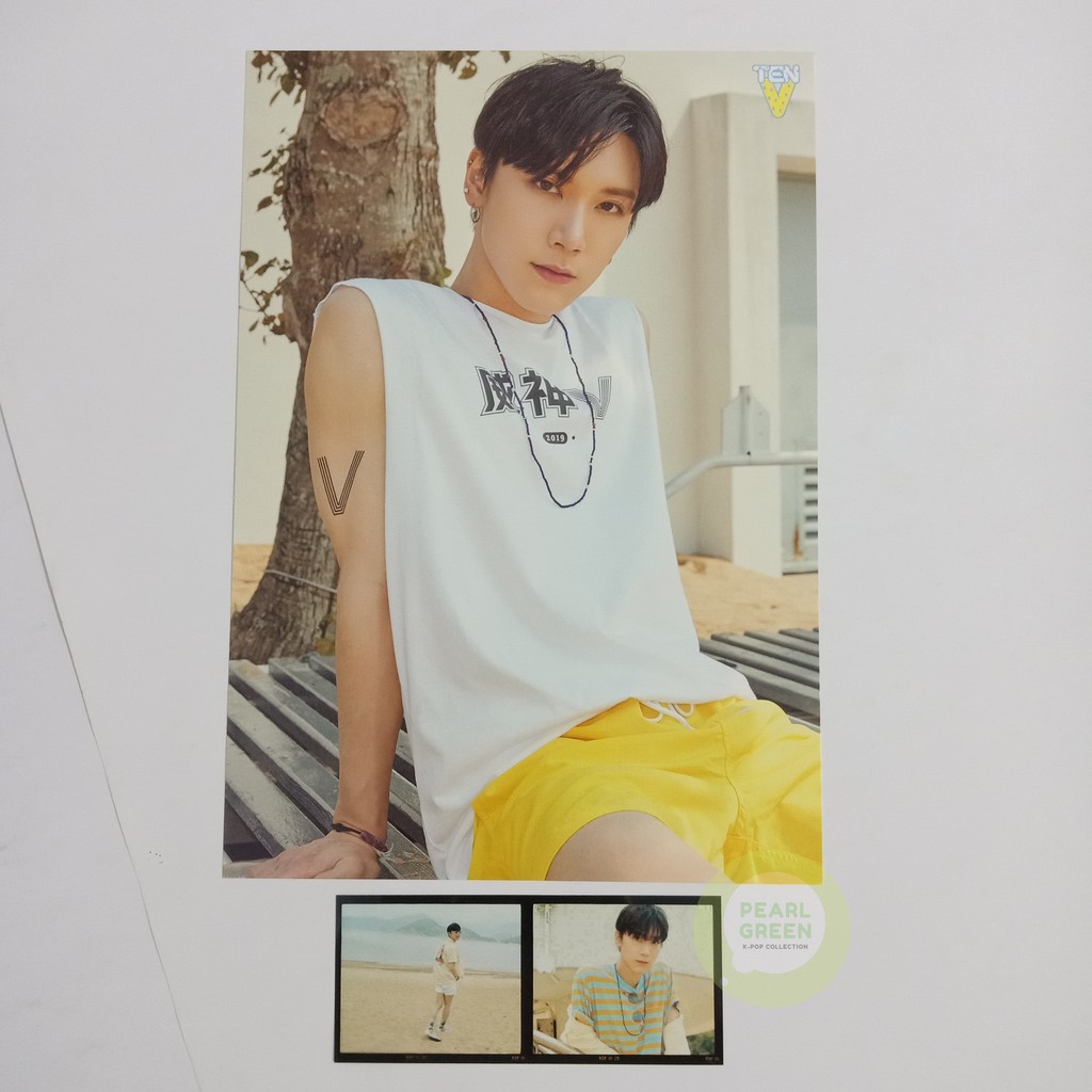 [Sharing] WayV Summer Vacation Kit 2019 Ten Set A4 Poster Film Photocard Official
