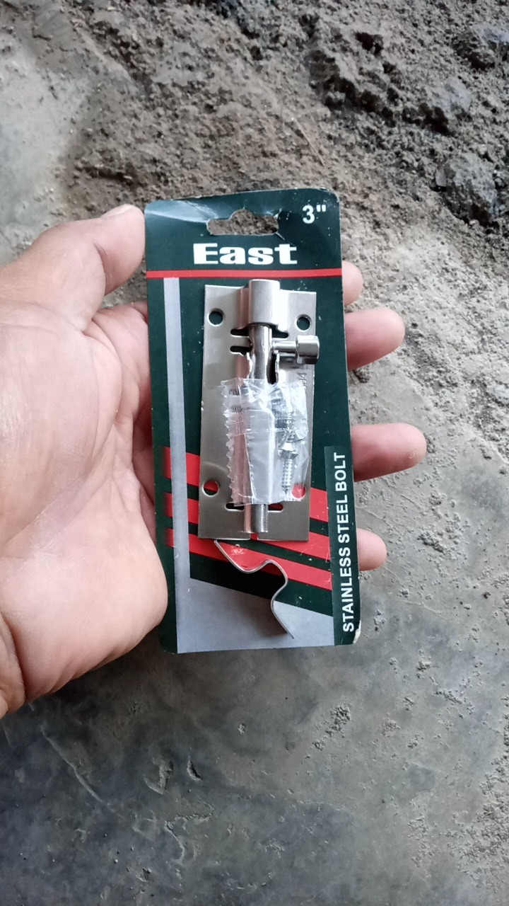 Grendel Stainless Steel 3 Inch - Selot Pintu / Jendela 3 In