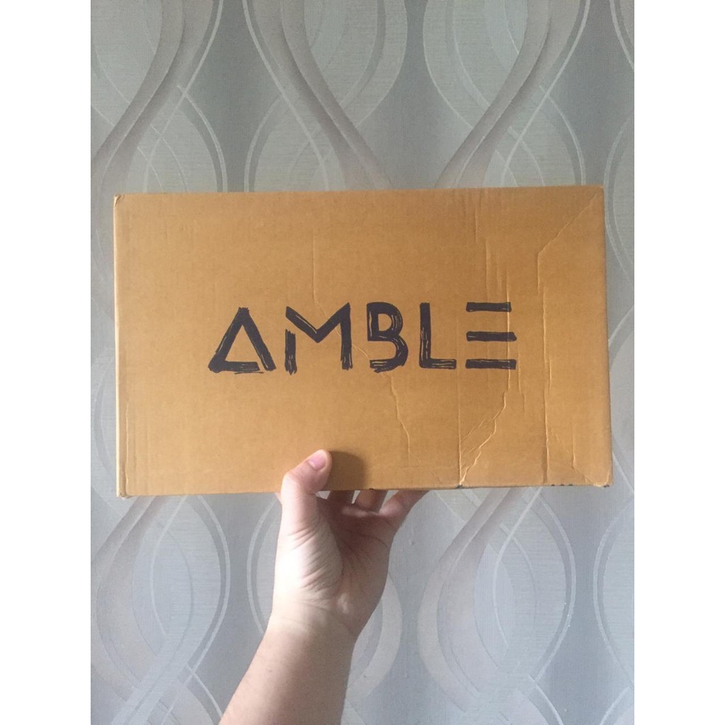 Sepatu AMBLE Carter Black size 41