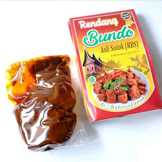 

RENDANG PADANG ASLI SOLOK BERAT 250gr Isi 5-6 DAGING SAPI