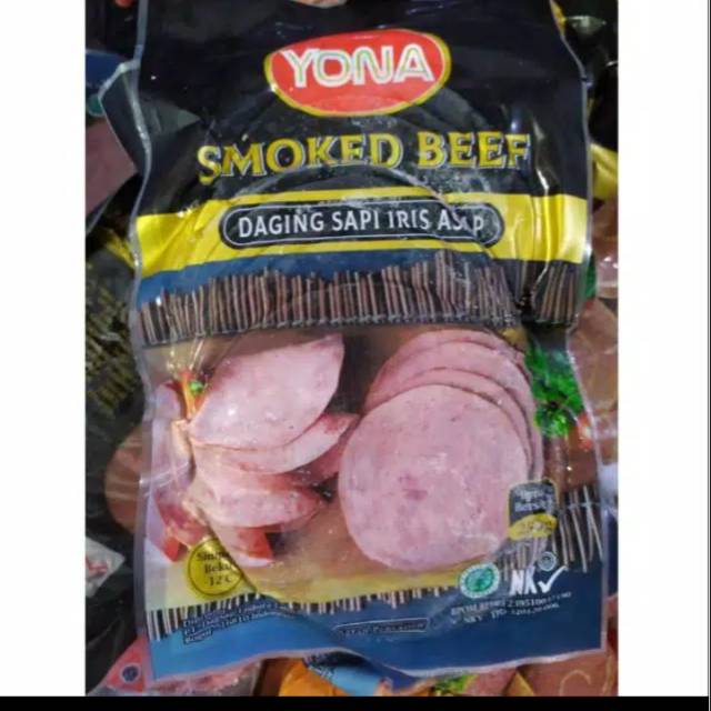 

Yona smoked need 250gr/daging sapi iris enak asap yona