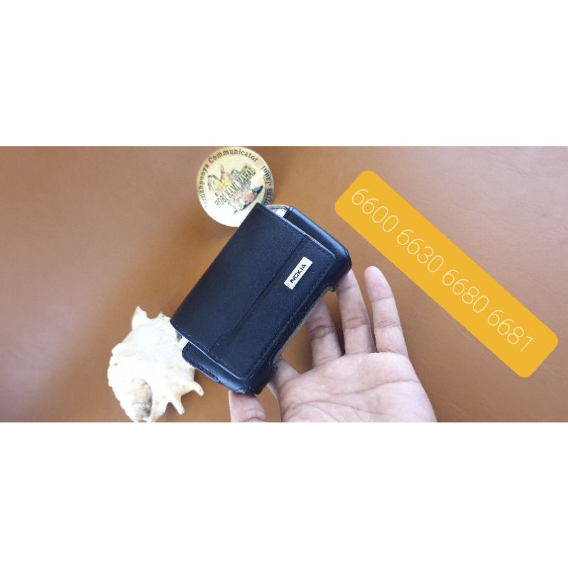 original carrying leather pouch case nokia 6600 6630 6680 6681 n70 n73