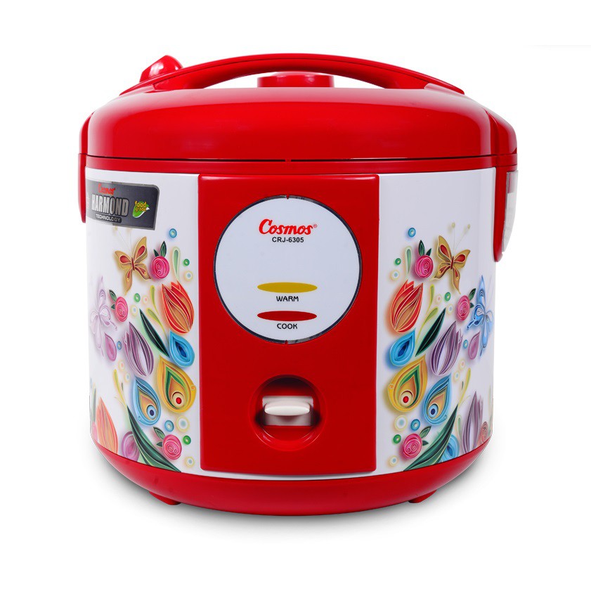 Rice Cooker / Magic Com Cosmos Harmond 6305 2 Liter Anti Gores Bagus Berkualitas Awet Garansi Resmi