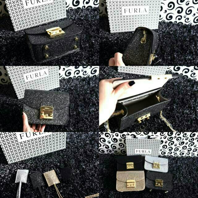 Furla Metropolis Crossbody in Glitter