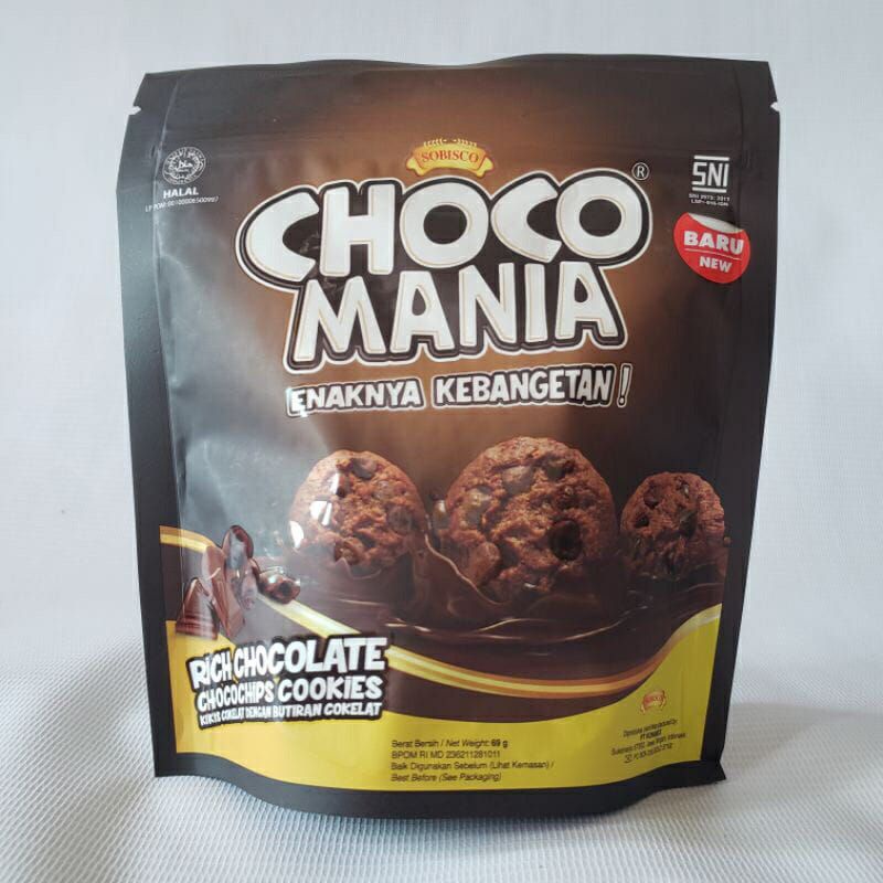 

CHOCO MANIA CHOCOCHIP RICH CHOCO 69G