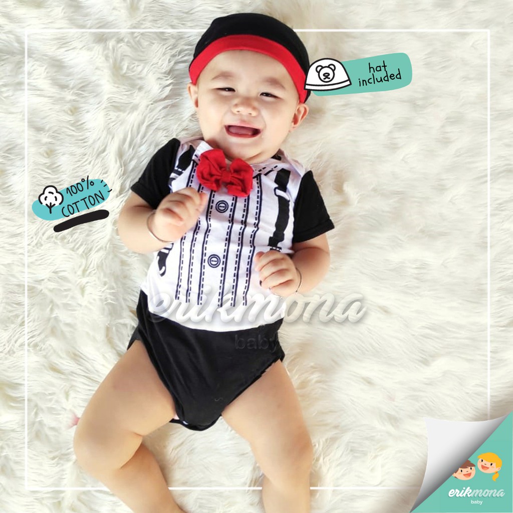 ✔️baju bayi jumper bayi✔️ suspender dasi topi✔️