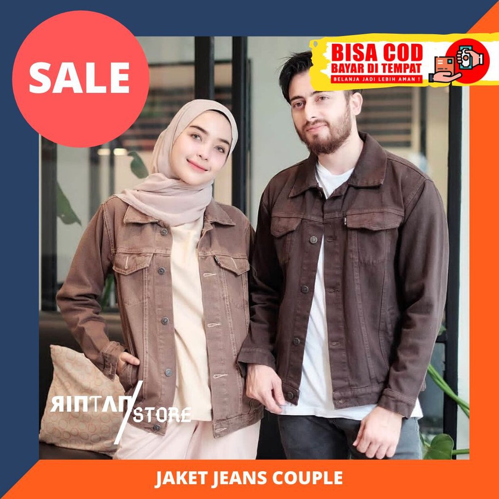 DENIM JAKET OVERSIZE | JAKET JEANS | COKLAT TUA JAKET DENIM DENIM JAKET MOCCA DENIM JAKET COUPLE