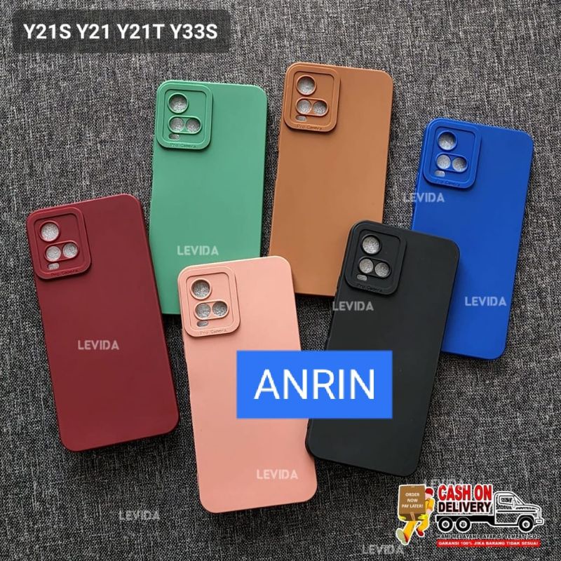 VIVO Y20S Y12S Y20i Y20 Y21S Y21T Y21 Y33S CASE PRO CAMERA CASING SOFTCASE SILIKON