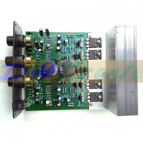 Kit Aktif Kl-2000 3Pot+Reg Tip2955 2500W Pmpo Kl2000 Tip 2955 3055 Dhtron92 Berkualitas