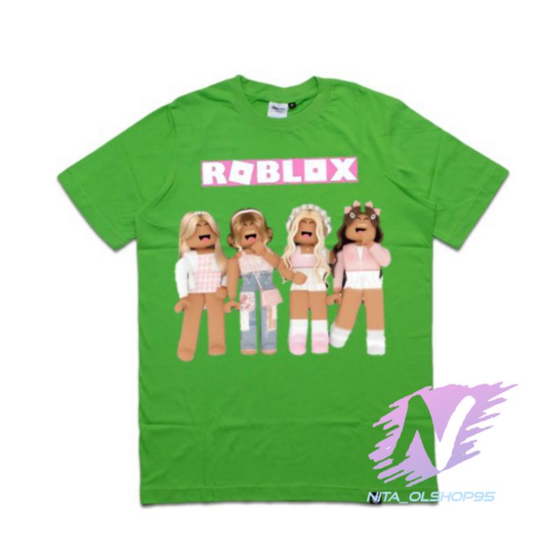 kaos roblox girl friend forever kaos anak