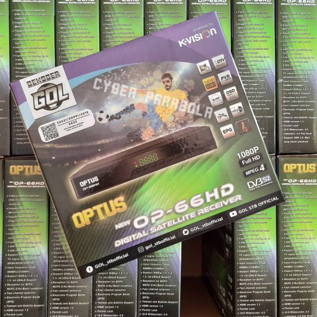 OPTUS OP-66 HD untuk MNC group RCTI GTV | Shopee Indonesia