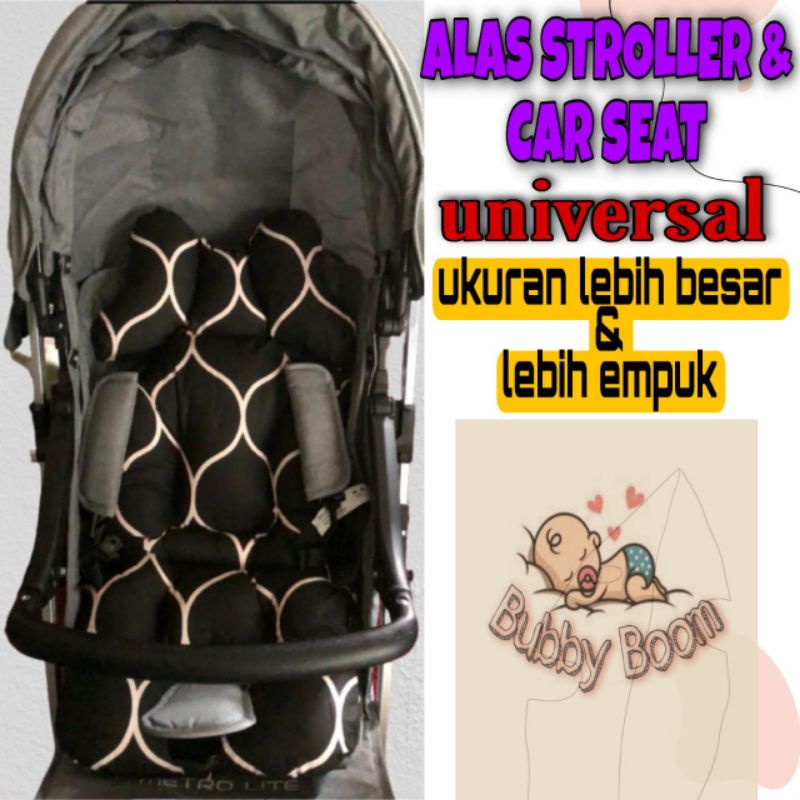 UNIVERSAL STROLLER PAD  / ALAS STROLLER CAR SEAT BOUNCER / SEAT PADDING BABY / ALAS KURSI MAKAN BAYI / ALAS HIGHCHAIR