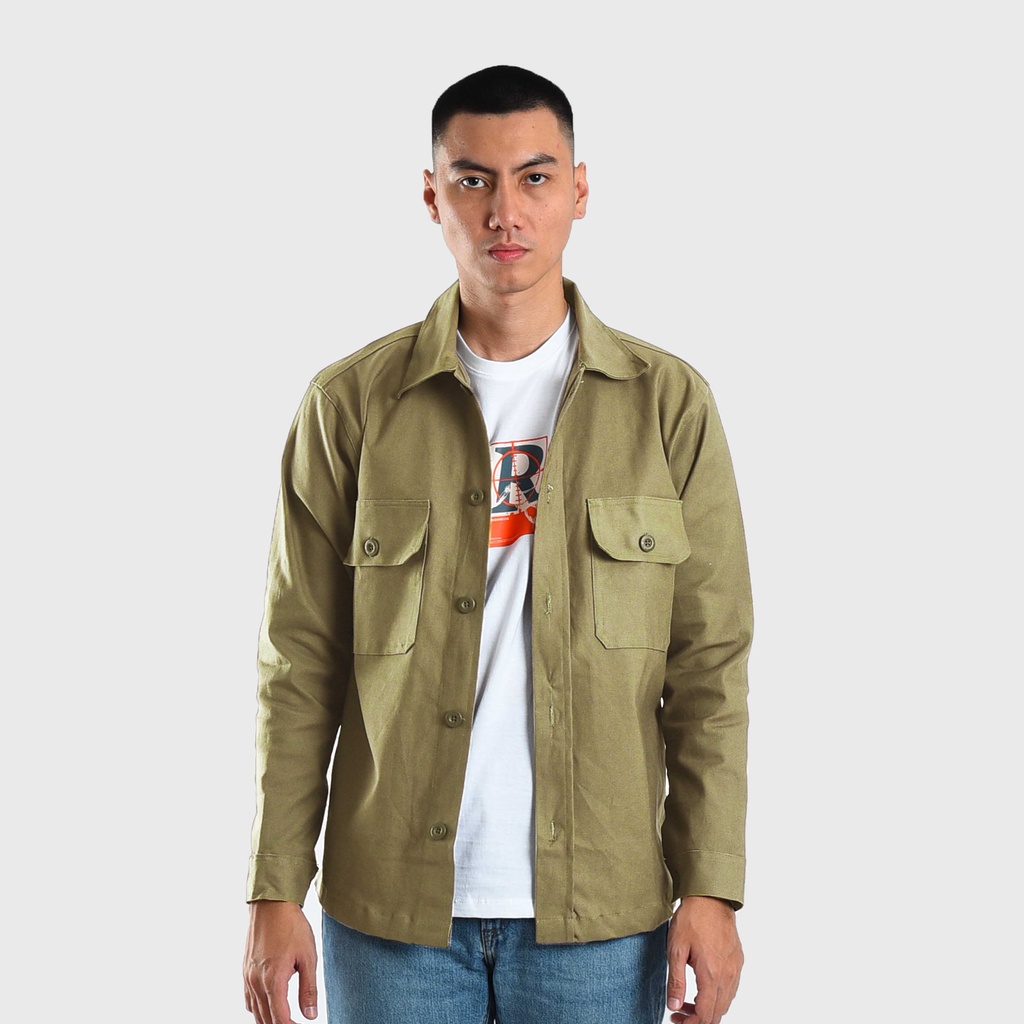 Roughneck TJ022 Army Shirley Canvas Jacket