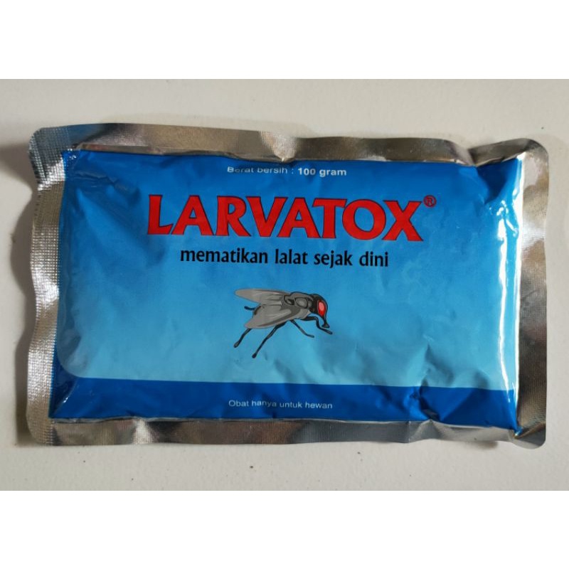 Larvatox 100 gram mematikan lalat sejak dini-medion