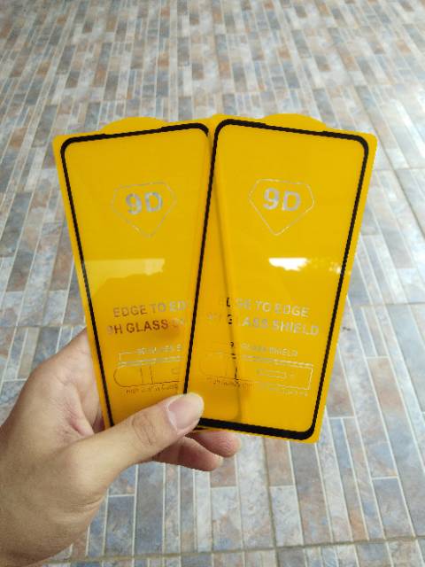 Tempered Glass 5D 9D Vivo Z1 PRO S1 Y17 V15 V15Pro Y91 Y93 Y95 V11 V11Pro V9 Y83 Y81 V7  Full Lem