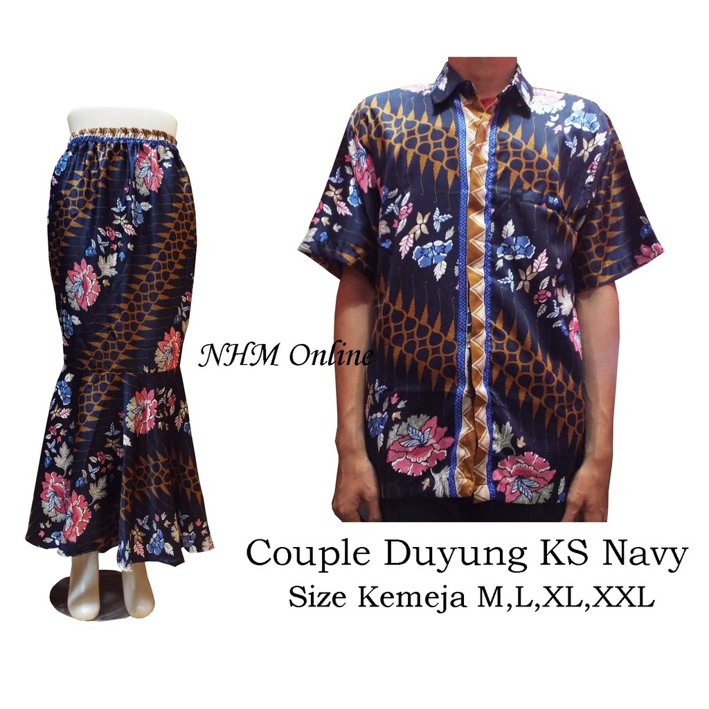 Rok Batik Duyung Rok Mermaid Silver Flower Shopee Indonesia