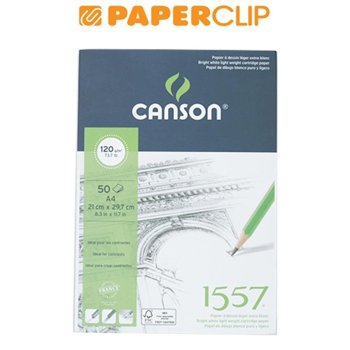 

(BISA COD) SKETCH BOOK CANSON 204127408 A4 50S 120G