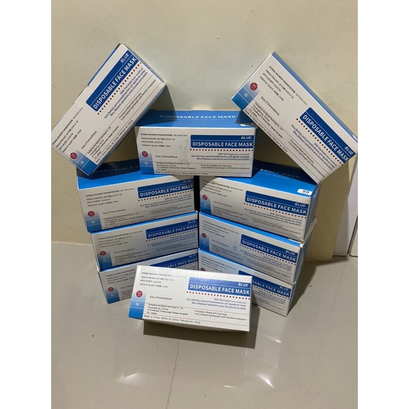 Disposable Mask 3 Ply / Masker Medis 3 lapis / Masker Sensi / Masker Medis Nature / Masker Softies