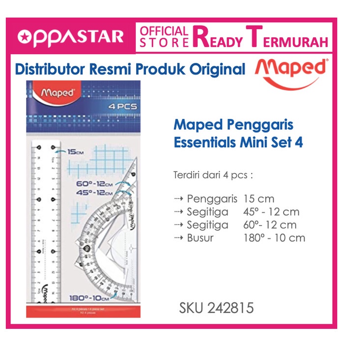 

Produk Unggulan Penggaris Set Maped Mini 4 242815 Bagus