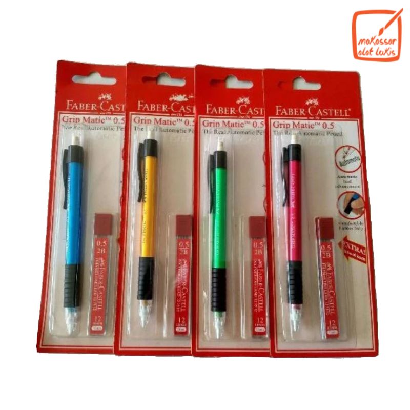 

Pensil Mekanik Grip Matic Faber Castell 0.5mm