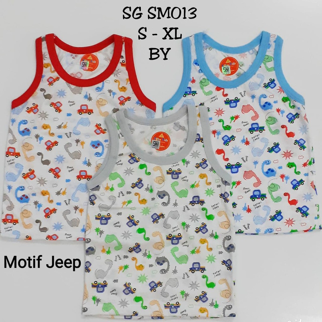 Singlet Anak Katun SNI Agree Kids 0 - 24 bulan