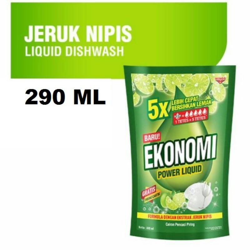 EKONOMI PENCUCI PIRING LIQUID 290ML