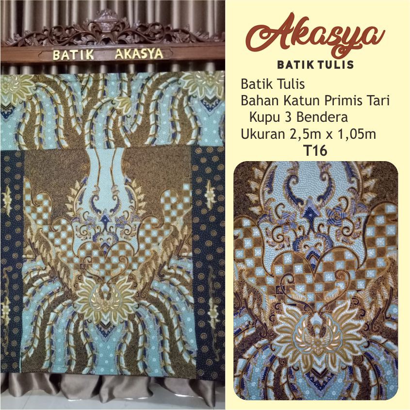 Kain Batik Full Tulis Akasya T16