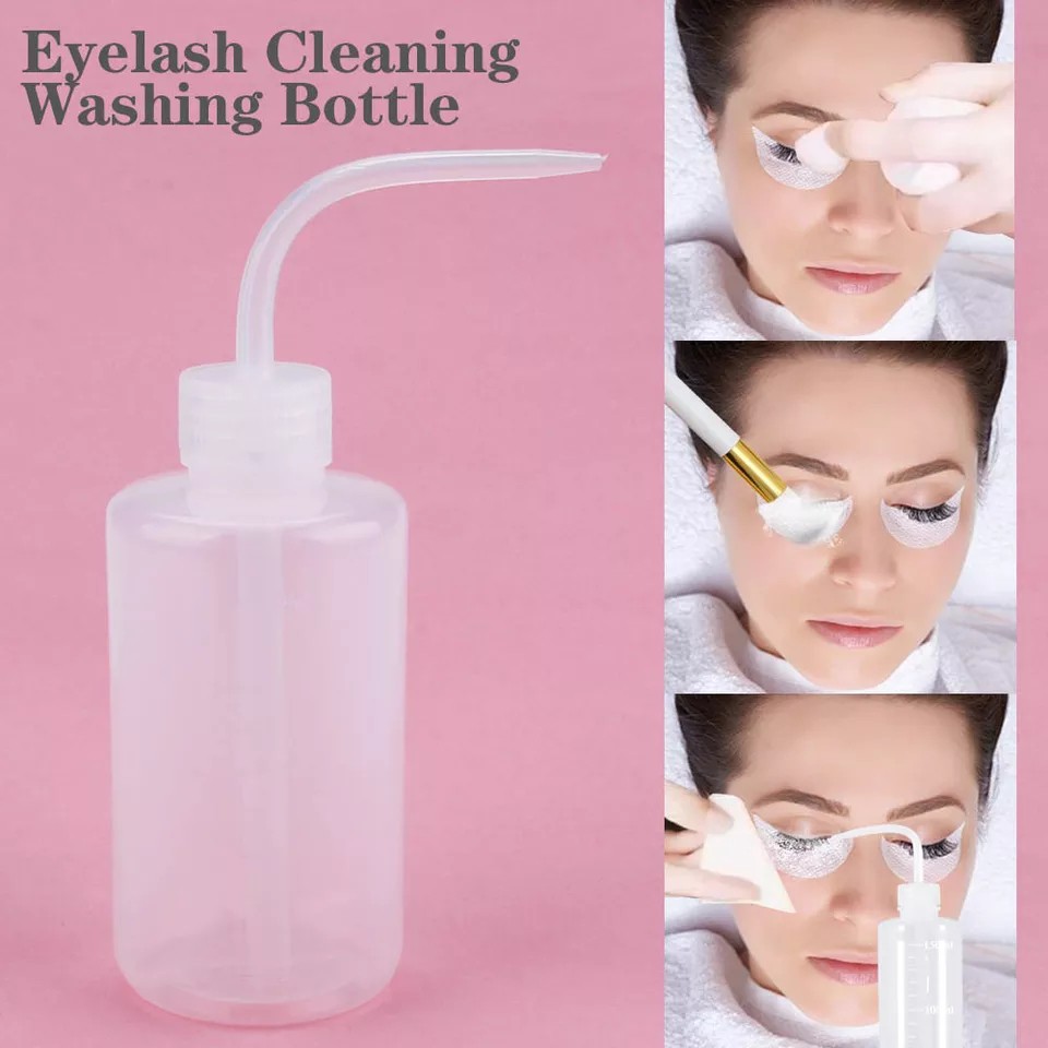 BOTOL CUCI UNTUK PEMBERSIHAN BULU MATA EYELASH CLEANING WASHING BOTTLE APPLICATOR FOAM CLEANSER