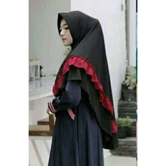 Hijab instan Qalisya jumbo..