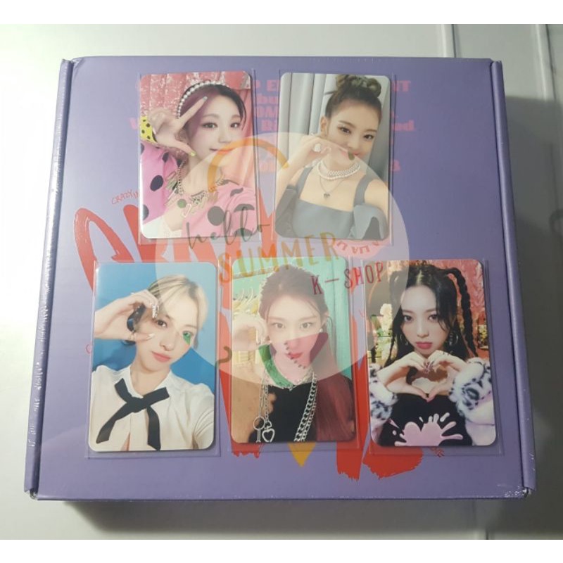 [READY] ITZY CRAZY IN LOVE PC Photocard MY MUSIC TASTE MMT Benefit Ryujin Yeji Yuna Lia Chaeryeong
