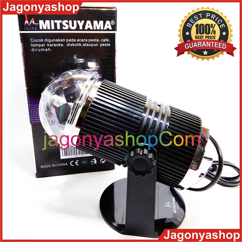 Lampu Disco Sensor Suara Mitsuyama MS-357