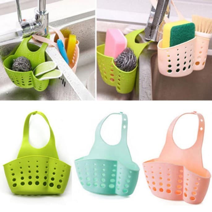 FIT Sponge Holder Gantung Tempat Spons Sabun Cuci Piring Kitchen Stuff