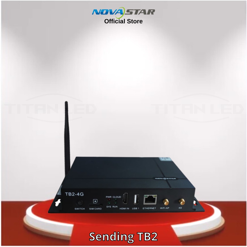 SENDING CARD VIDEOTRON NOVASTAR TB2