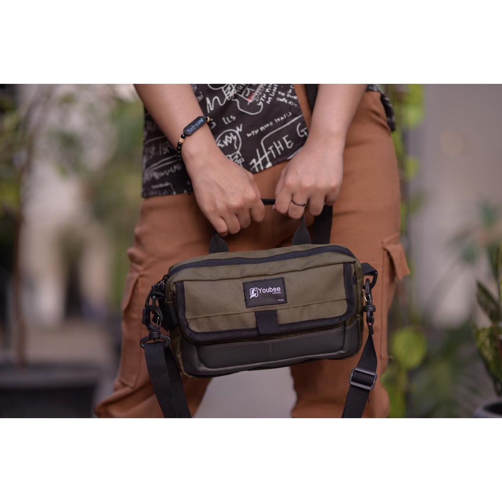 Rancis Jaya -  Clutch Bag Miind | Handbag YLTD Unisex | Tas slempang  2in Multifungsi | Clutch Bag Miind