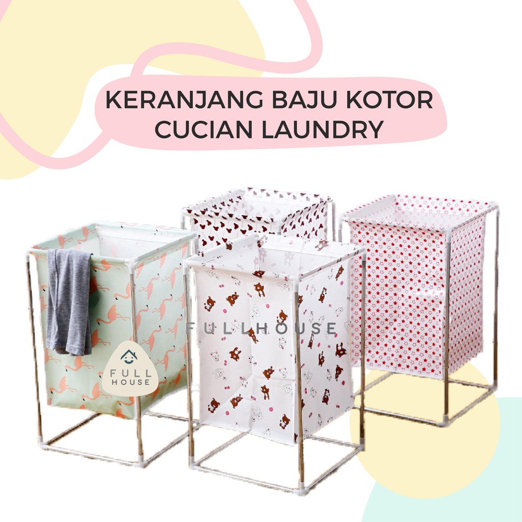  KERANJANG  BAJU  KOTOR  KERANJANG  BAJU  CUCIAN LAUNDRY KOTAK 