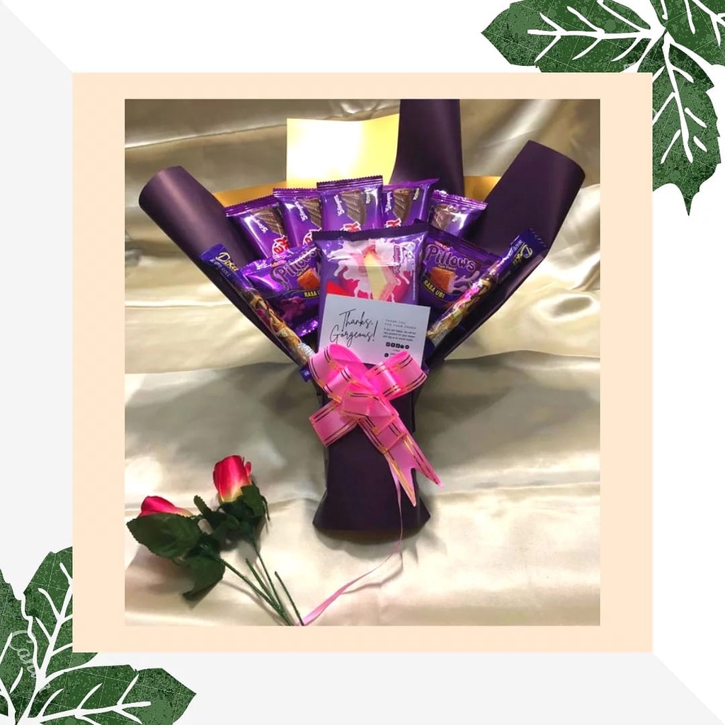 

BOUQUET SNACK / SNACK BUKER PURPLE THEME BY RV.BOX