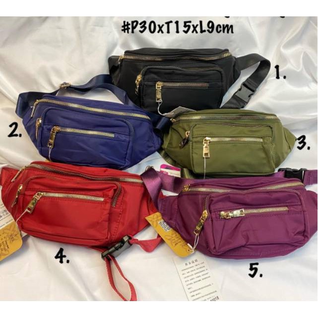 Tas Wanita Import Pinggang Selempang Waistbag Waist Bag CHIBAO Mini CB8001 8001 CB0001 0001 Bahan Pa