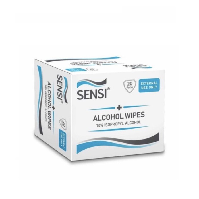 Alcohol Wipes SENSI isi 20pcs