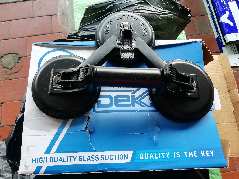 Kop Kaca Dekson/glass Suction 3 Kaki