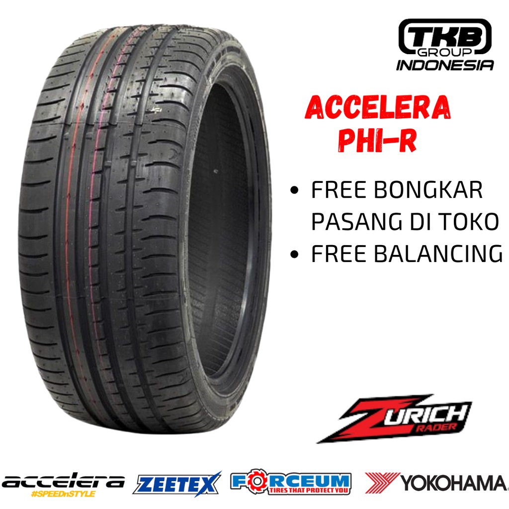 Ban Mobil Radial 185 50 R16 ACCELERA PHI-R 185/50  Untuk Velg Ring 16