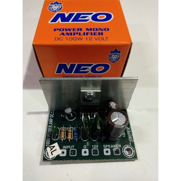 Kit power mini dc 12 volt 100 watt