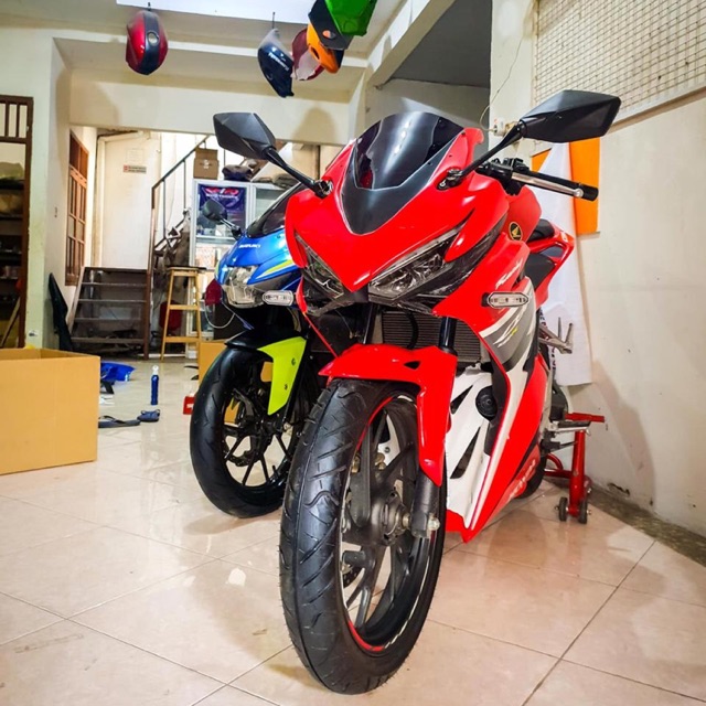 Topeng v4n cbr150r visor v4n all new cbr150r