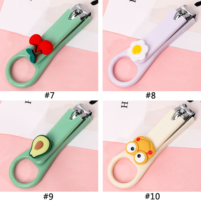 Alat Gunting Kuku Portable Motif Kartun Untuk Manicure Pedicure Anak